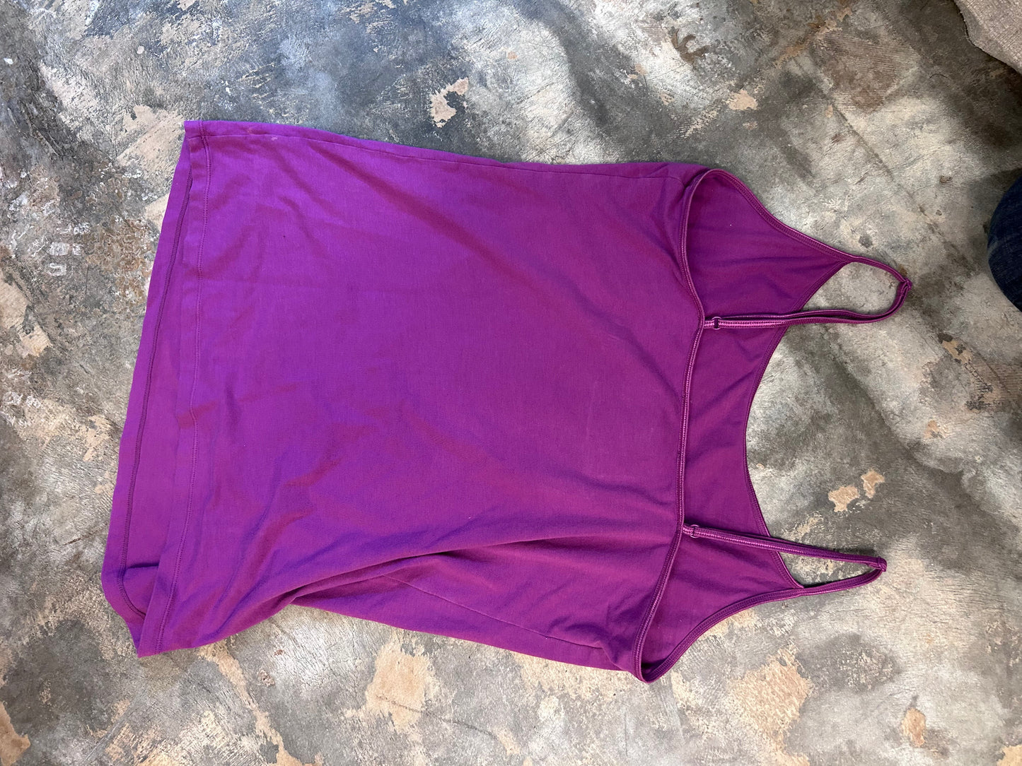 purple galaxy cross tank