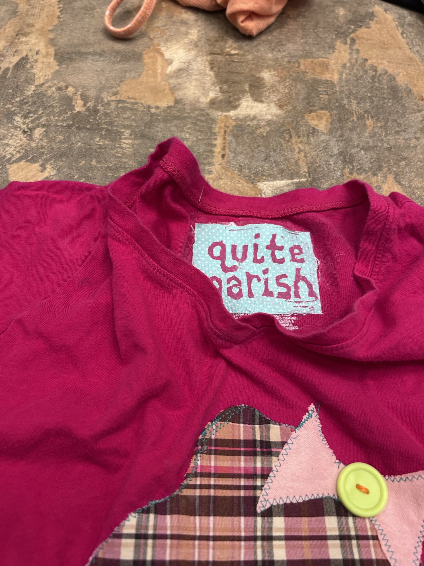 hot pink kitty cupcake tee
