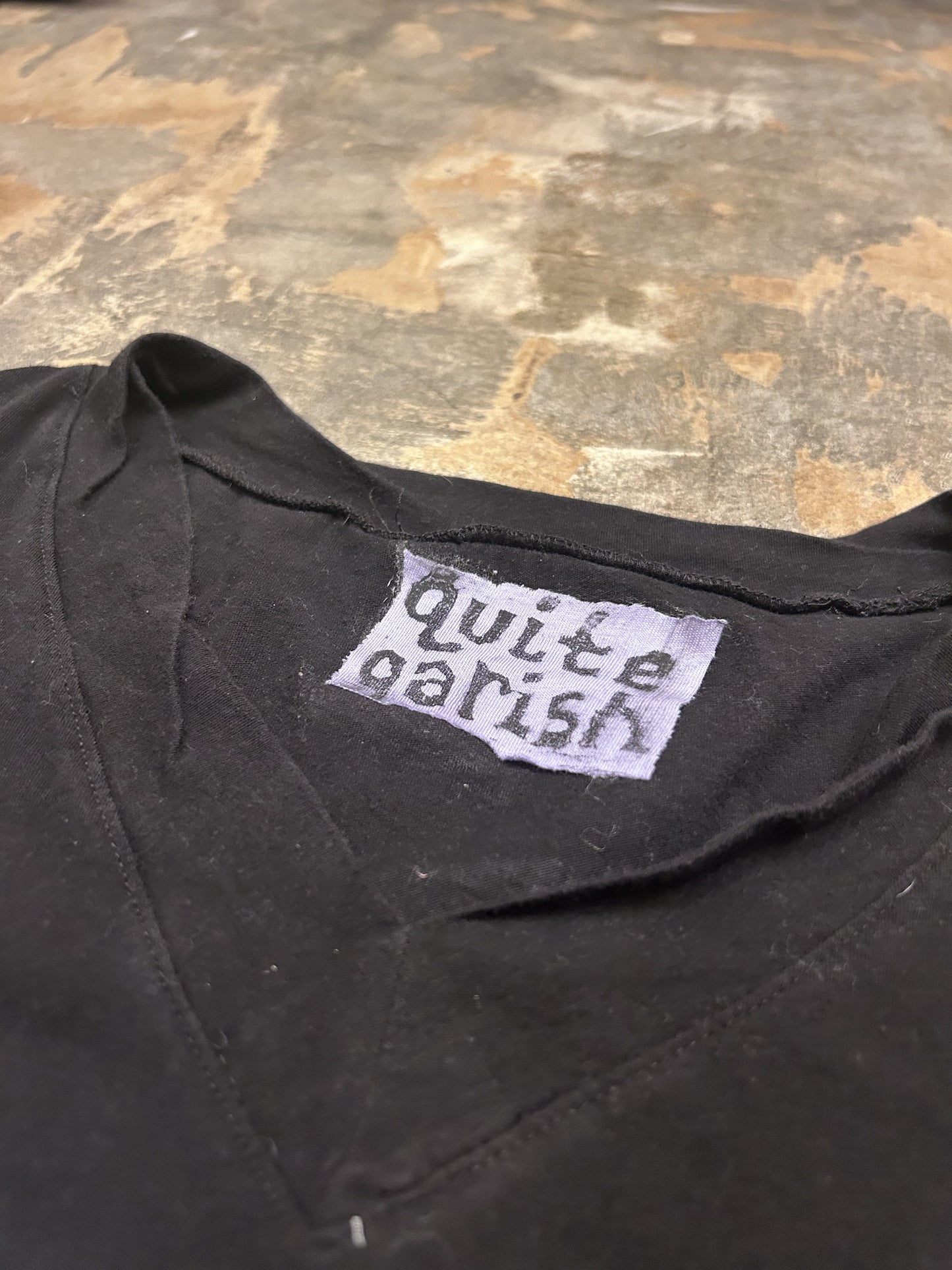 DOOM logo screenprint patch tee